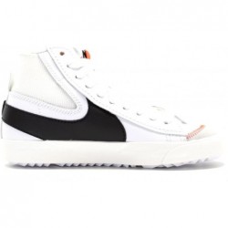 Chaussures Nike Blazer Mid '77 Jumbo pour Homme Blanc/Rouge Habanero/Soufre Vif/Multicolore